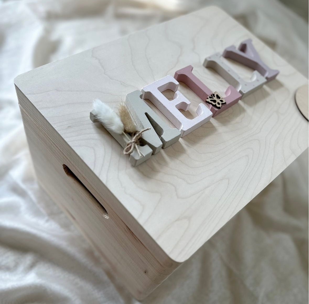 Buchstabenkiste - Motiv Melly
