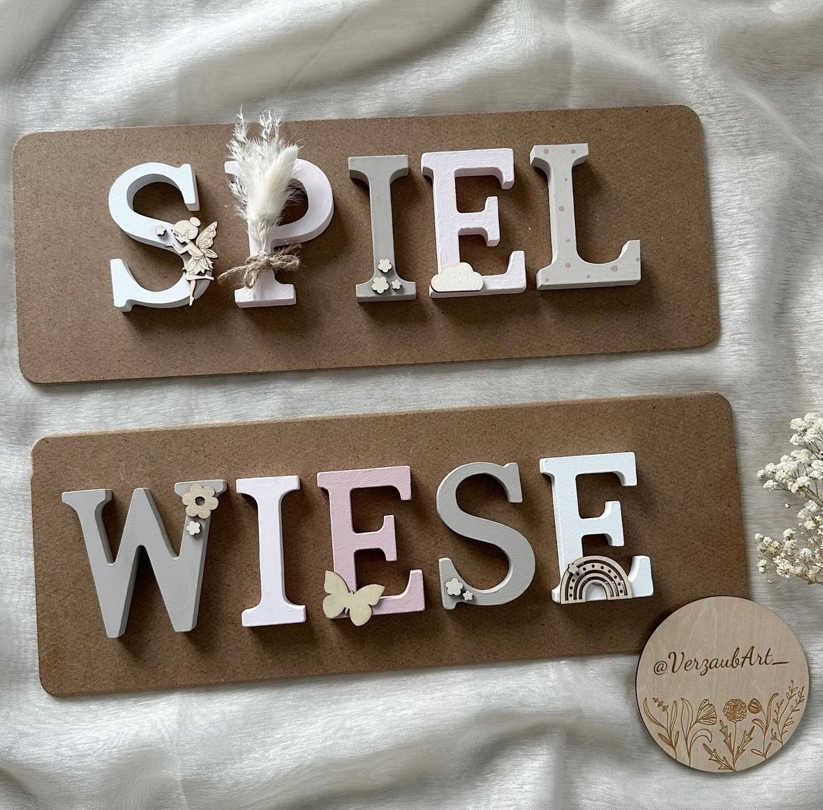 Schriftzug/Buchstaben - Spielwiese