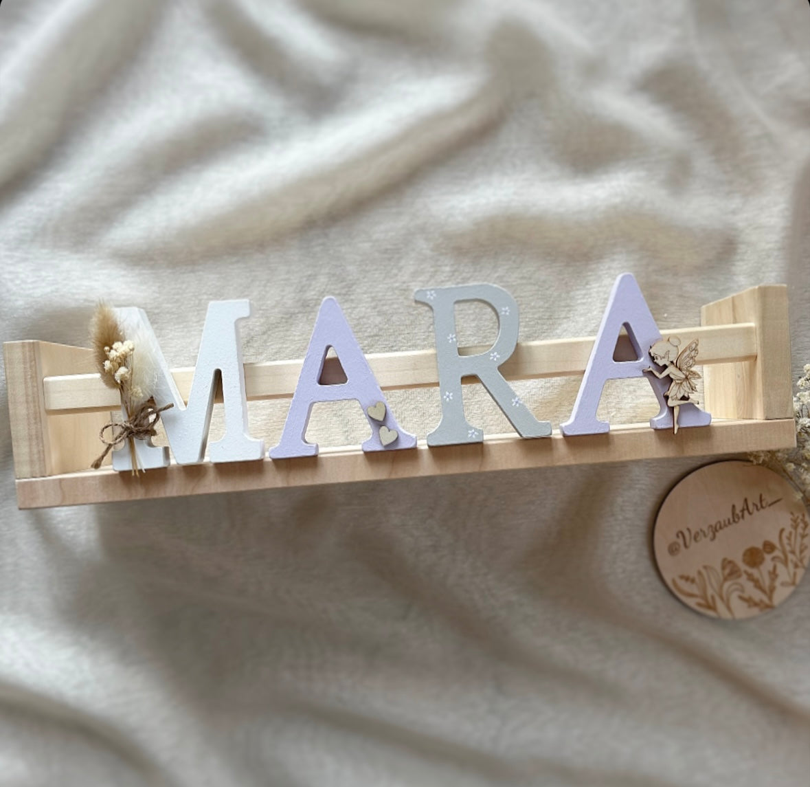 Buchstabenregal - Motiv Mara