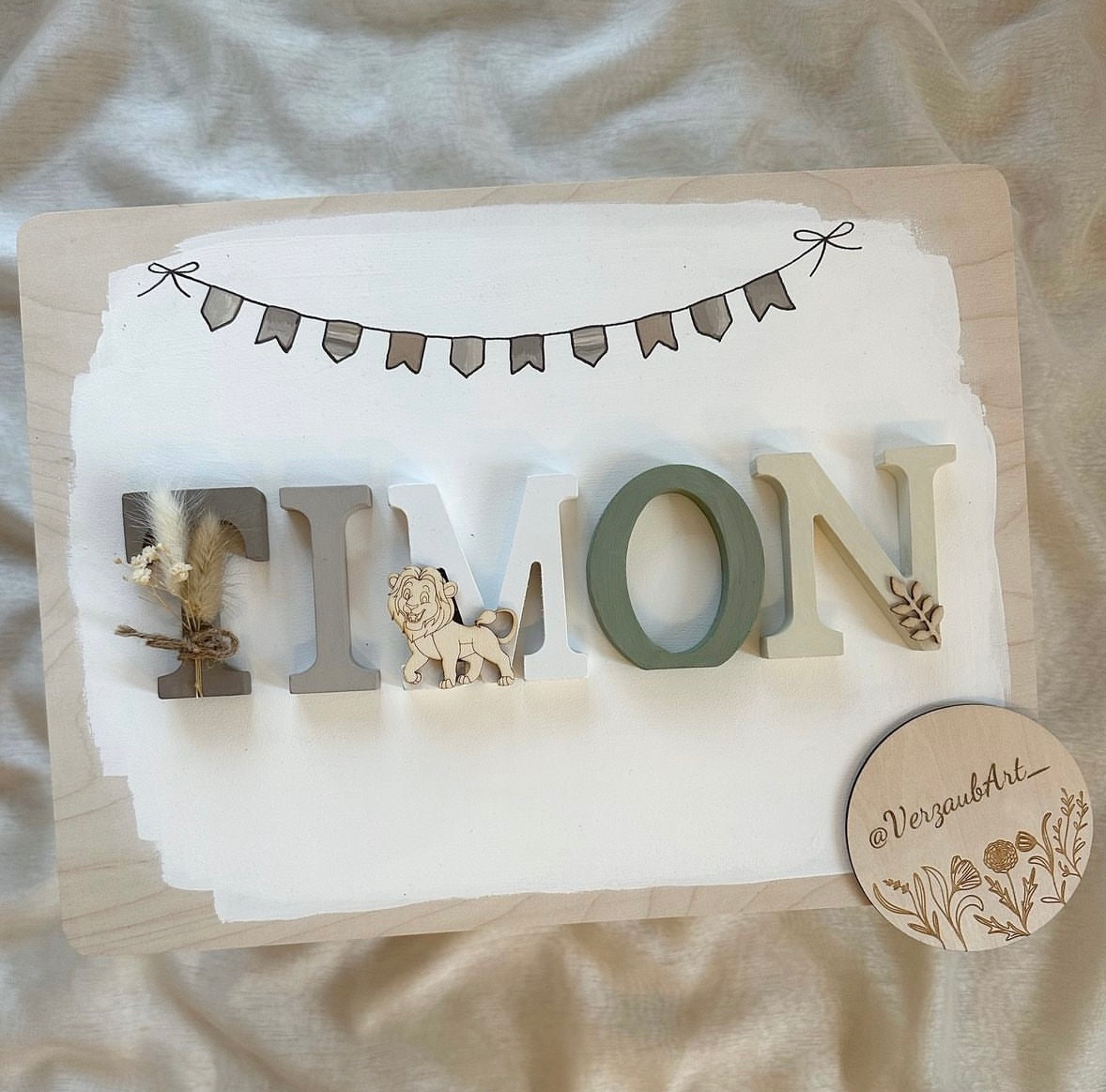 Buchstabenkiste - Motiv Timon