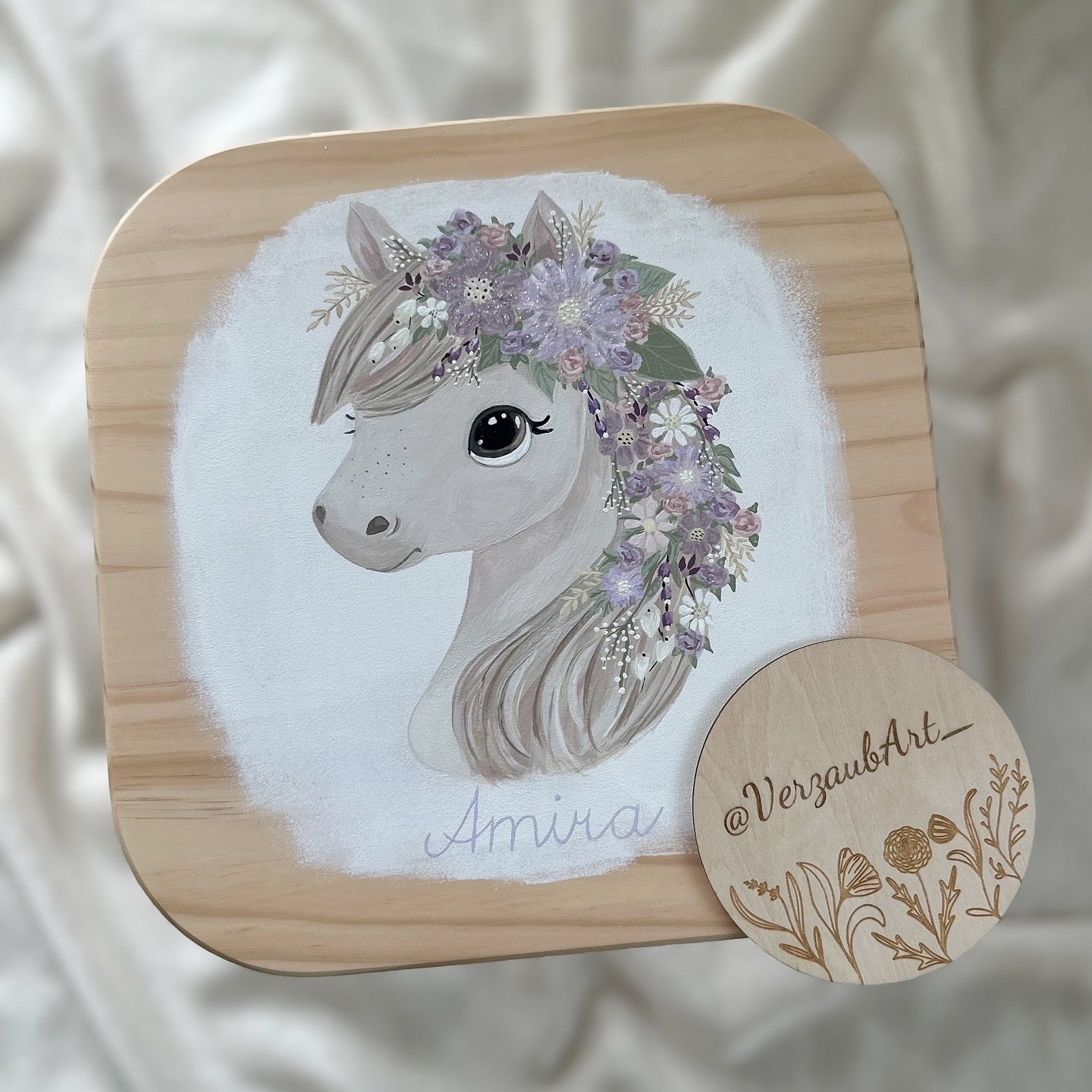 Kinderhocker - Pferd