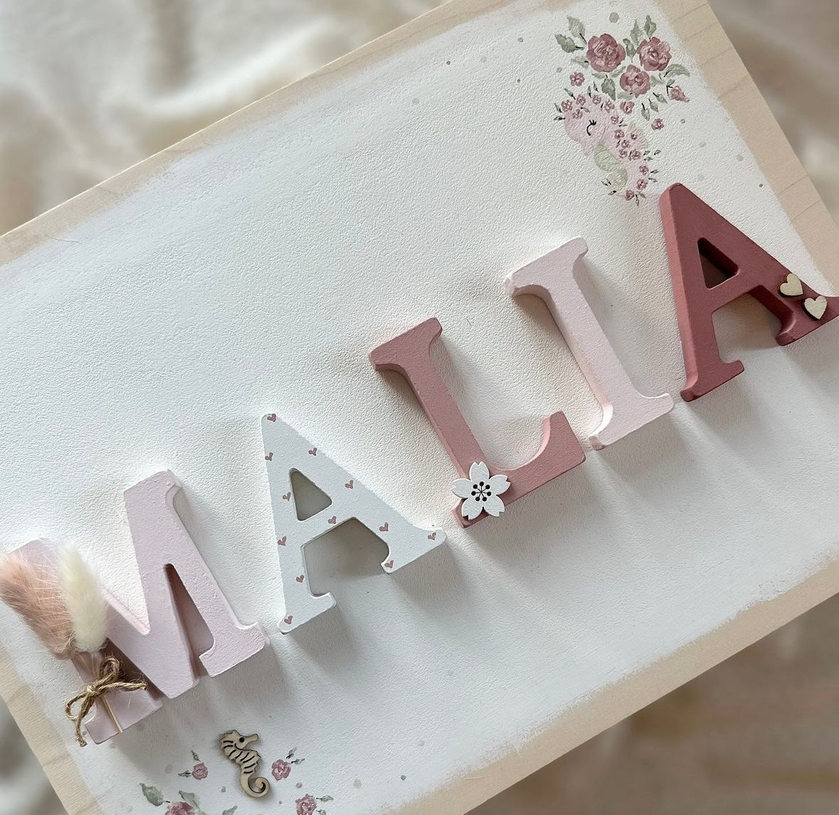 Buchstabenkiste - Motiv Malia