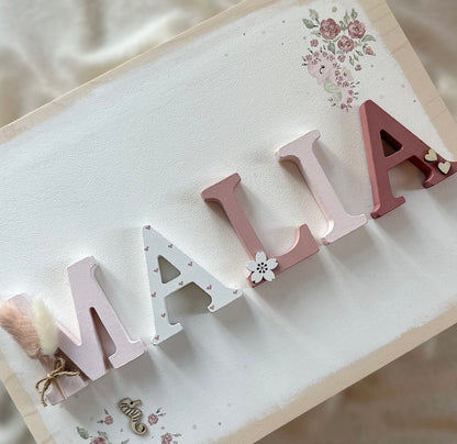 Buchstabenkiste - Motiv Malia