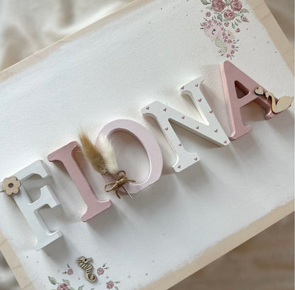 Buchstabenkiste - Motiv Fiona