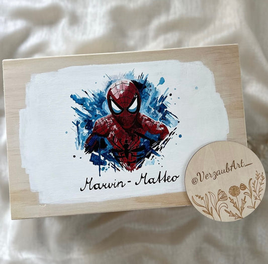 Spielzeug- und Erinnerungskiste - Spiderman