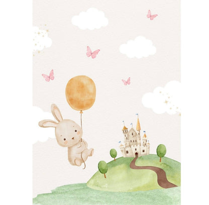 Fliegender Hase Poster Set