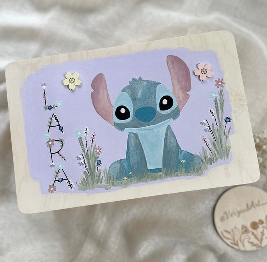 Spielzeug- und Erinnerungskiste - Stitch