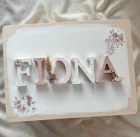 Buchstabenkiste - Motiv Fiona