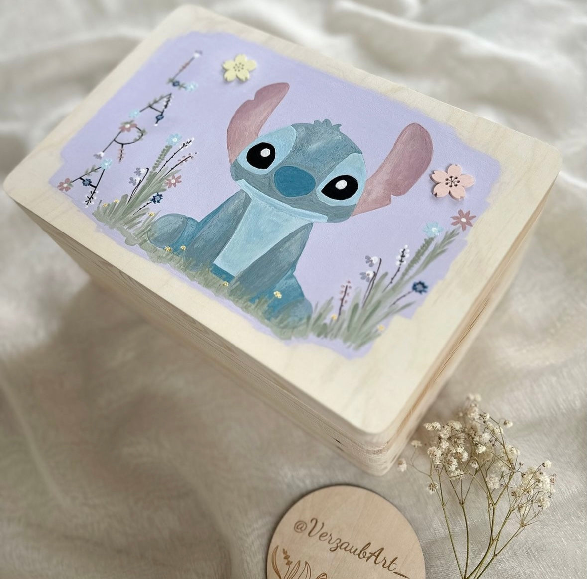 Spielzeug- und Erinnerungskiste - Stitch