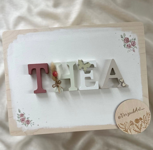 Buchstabenkiste - Motiv Thea