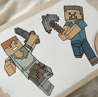 Spielzeug- und Erinnerungskiste - Minecraft