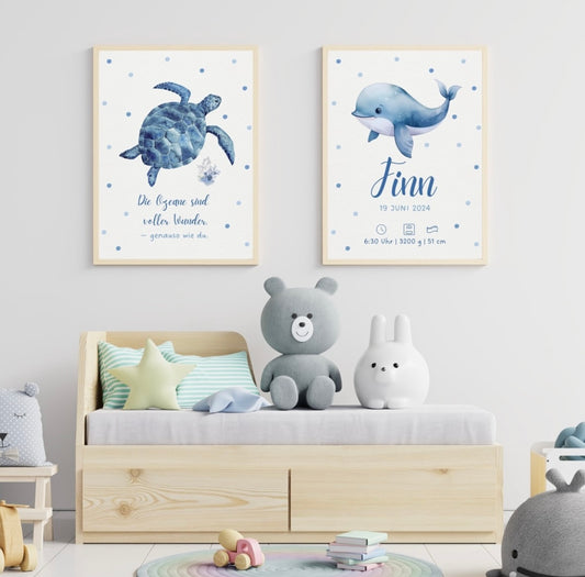 Ozean Poster Set