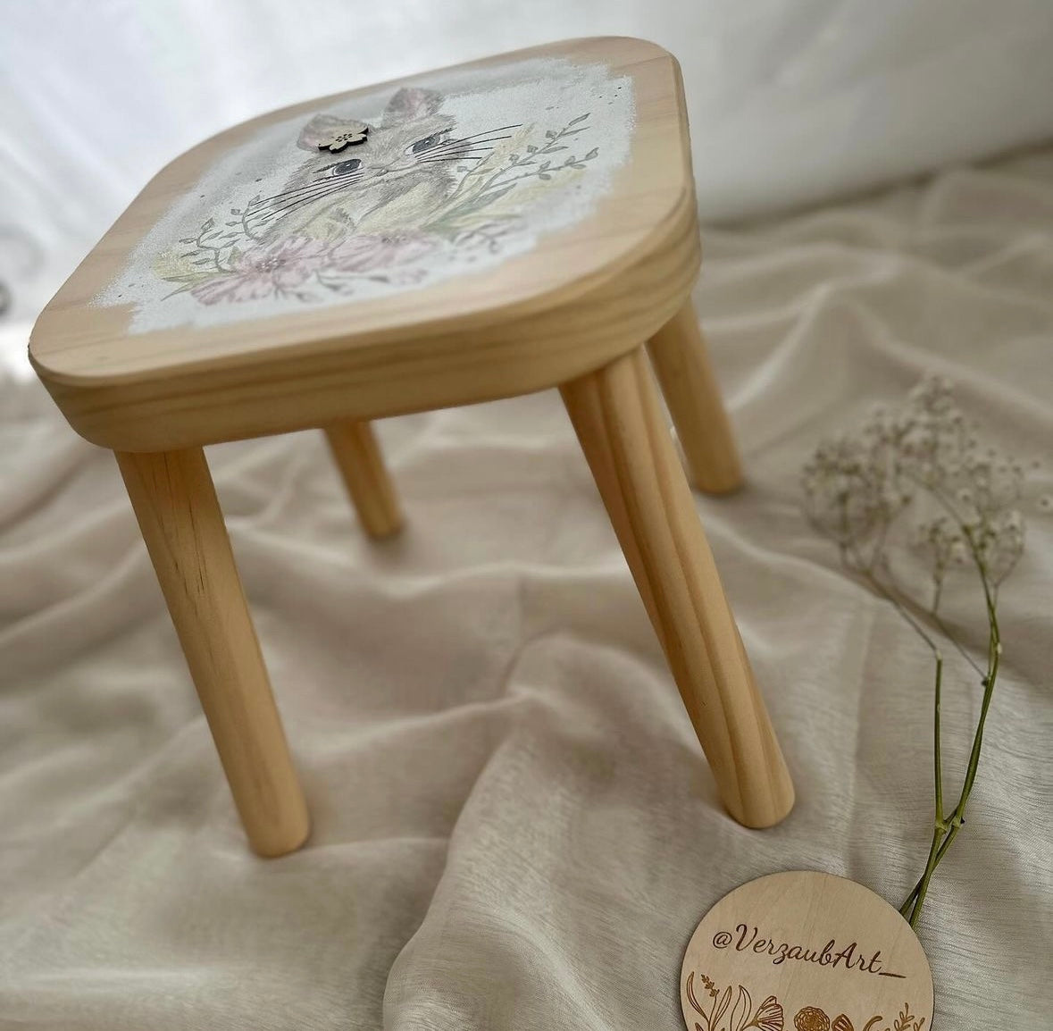 Kinderhocker - Hase