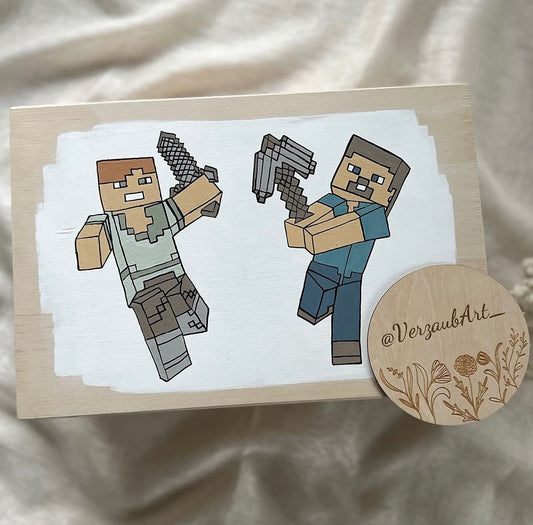 Spielzeug- und Erinnerungskiste - Minecraft