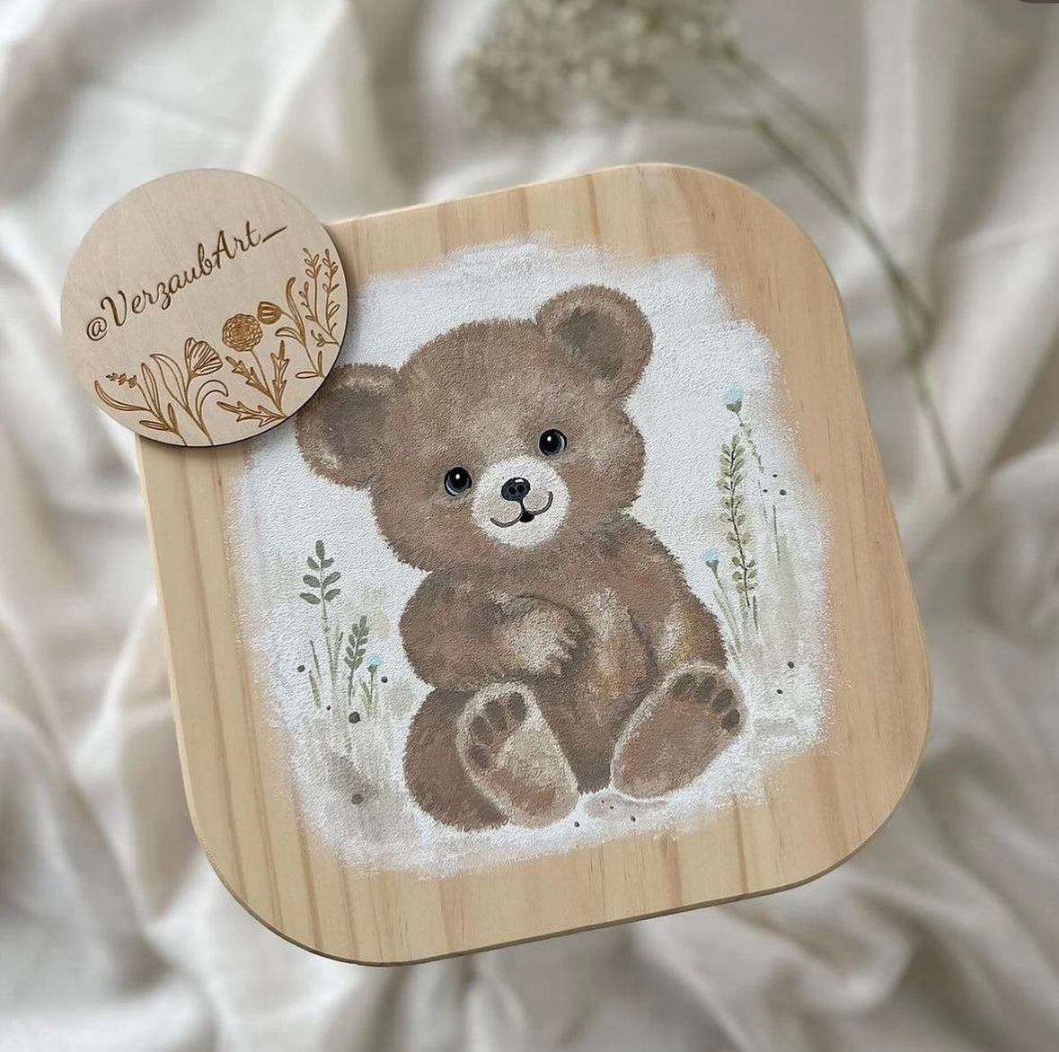 Kinderhocker - Teddybär