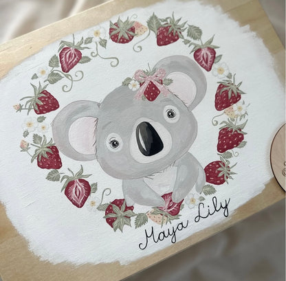 Spielzeug- und Erinnerungskiste - Koala