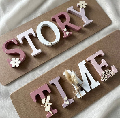 Schriftzug/Buchstaben - Storytime
