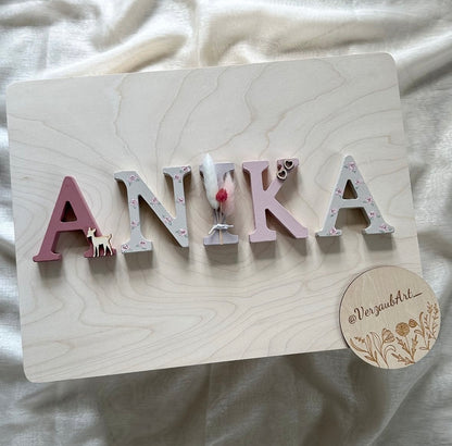 Buchstabenkiste - Motiv Anika