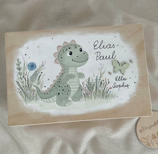 Spielzeug- und Erinnerungskiste - Dino