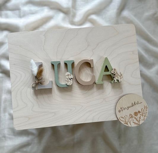Buchstabenkiste - Motiv Luca