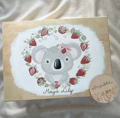 Spielzeug- und Erinnerungskiste - Koala
