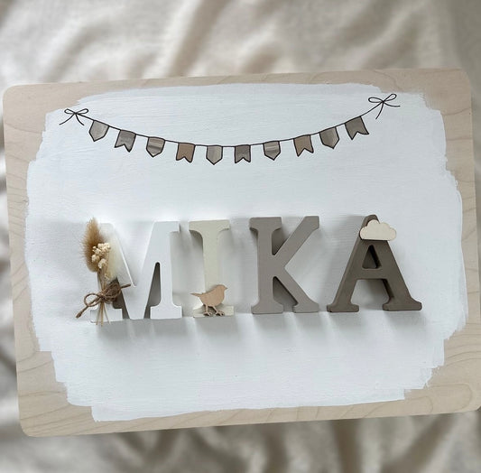 Buchstabenkiste - Motiv Mika