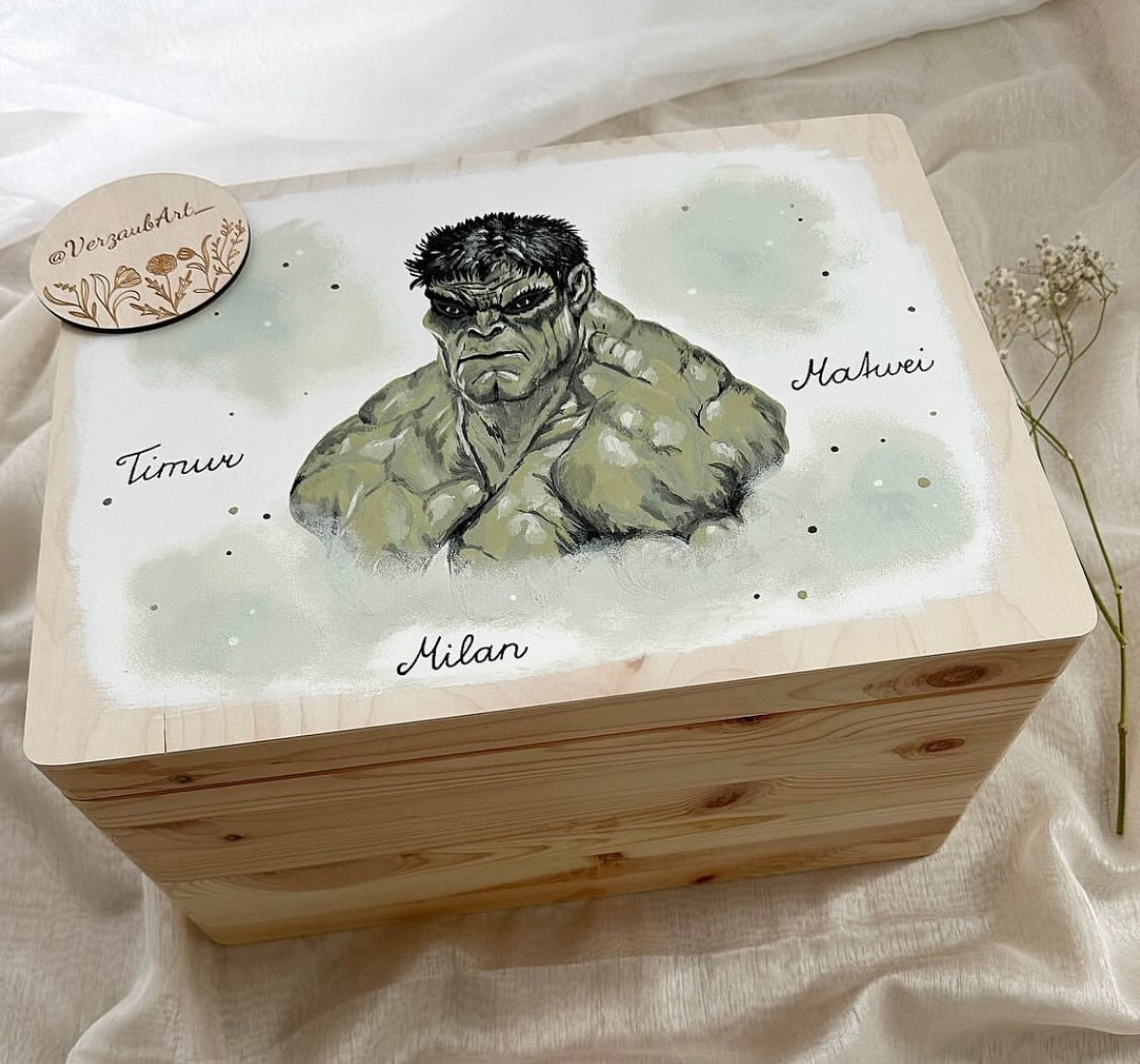 Spielzeug- und Erinnerungskiste - Hulk