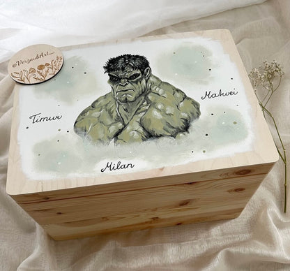 Spielzeug- und Erinnerungskiste - Hulk