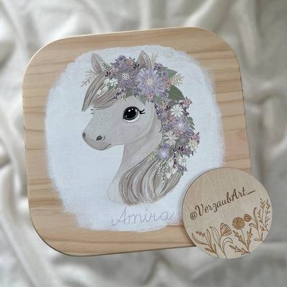 Kinderhocker - Pferd